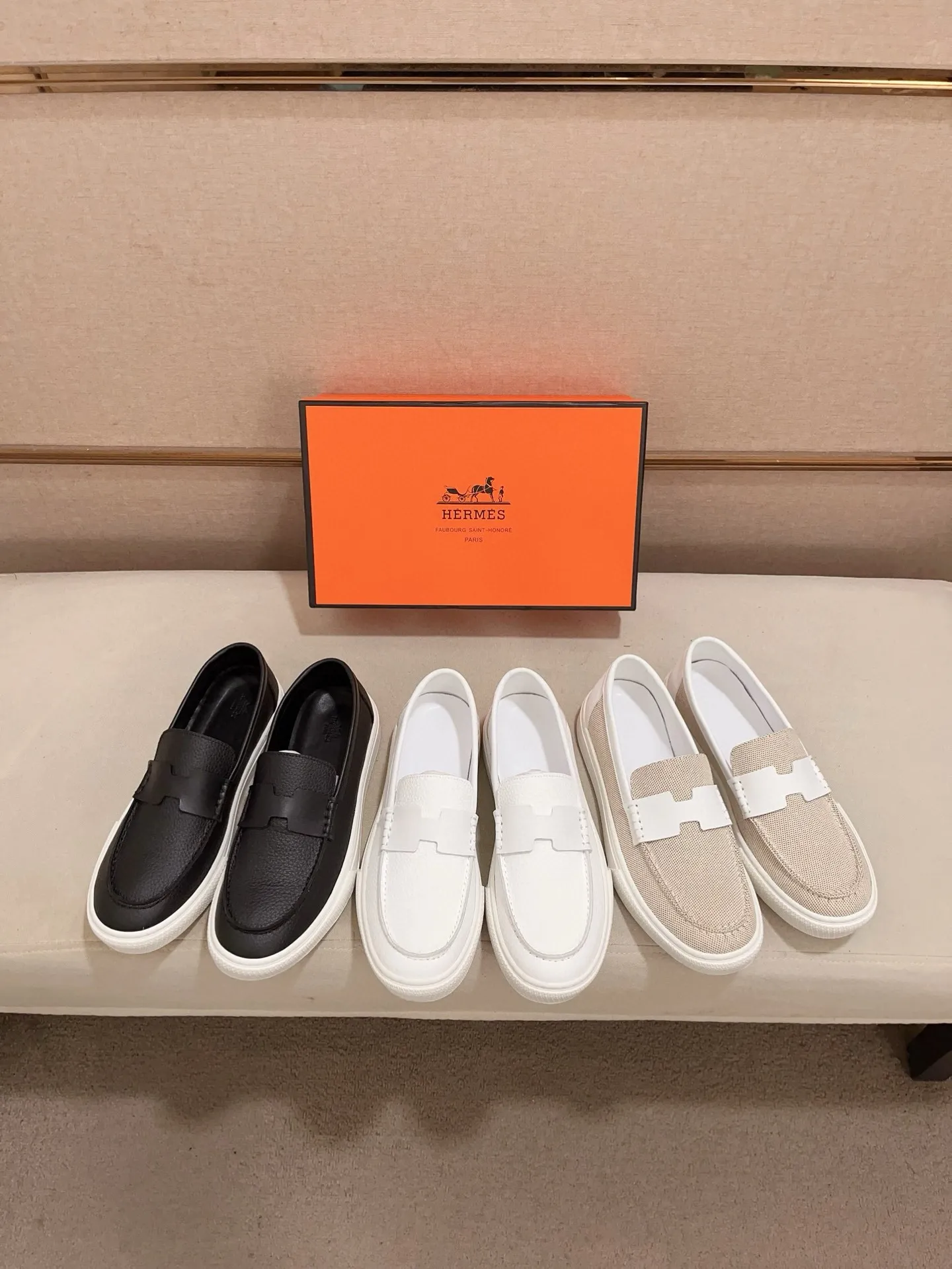 Men's clothing and shoes💰: 400💰《HERMES》【Classic Original Version】Hermès; Top 🔝 Purchasing Agency 🔍🔍Latest 🇺🇸Sold simultaneously at counters, original imported from Italy ▲▲Cow leather▲ ▲Exquisite workmanship (Italian 🇮🇹imported water-dyed 🐂cowhide lining) sole: original sole provided by the original factory, ⚠️exclusive double-layer activity·TPR·rubber·combined molded outsole; Code number: 36-46